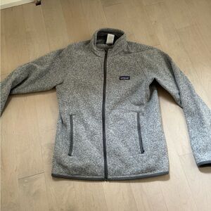 PATAGONIA BETTER SWEATER GREY MEN’S SMALL